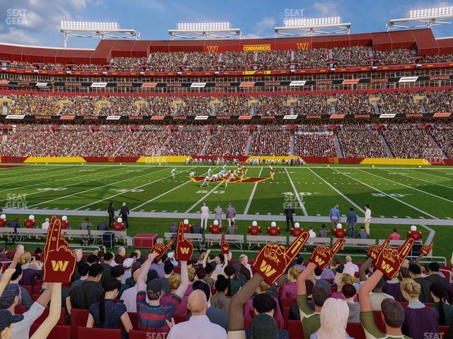 FedEx Field, section 427, home of Washington Commanders, page 1