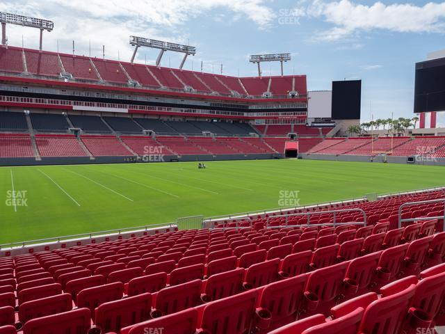 Raymond James Stadium Seating 