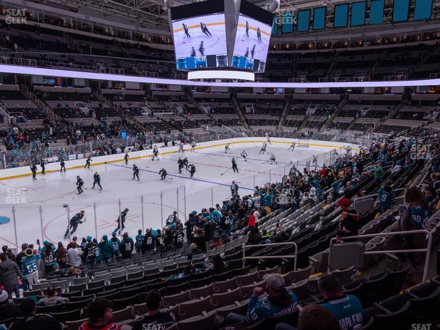 Section 214 at SAP Center 