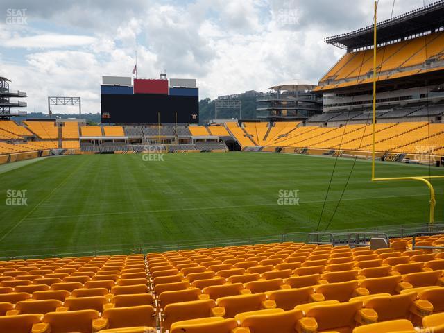 Section 121 at Cleveland Browns Stadium 