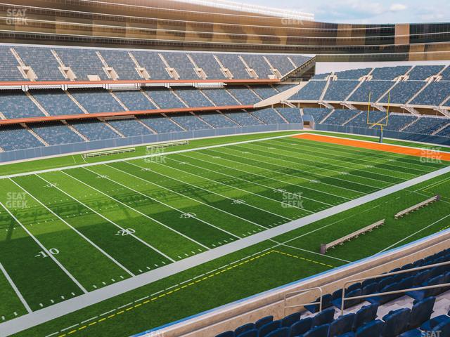 Chicago Bears Seating Chart Virtual 