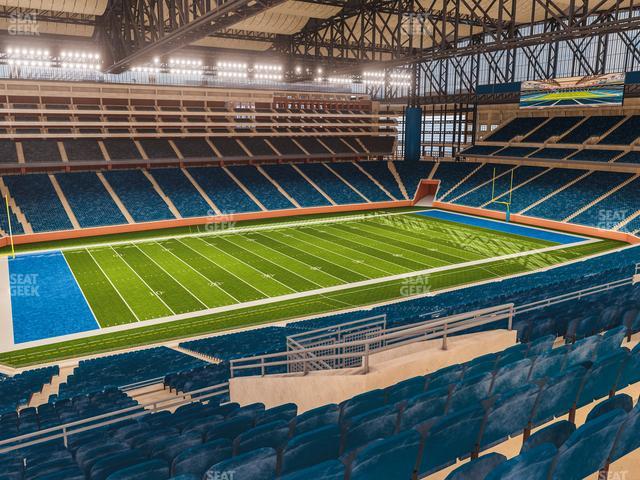 Club Seats at Ford Field 