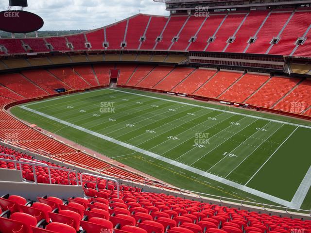 Arrowhead Stadium Seat Viewer | Cabinets Matttroy