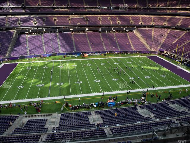 U.S. Bank Stadium Seat Views