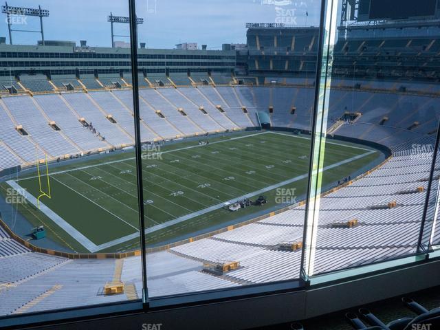 Section 670 at Lambeau Field 