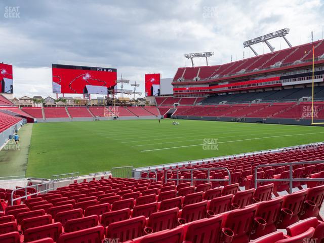 Section 328 at Raymond James Stadium 